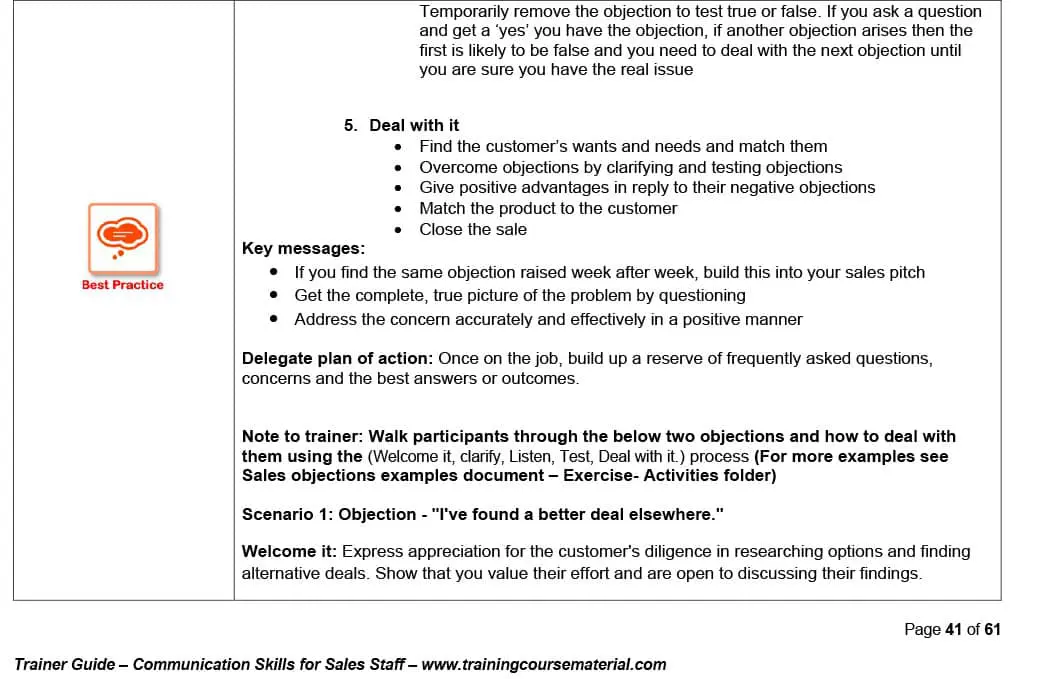 Samples-Trainers Guide – Communication Skills for Sales Staff-Final-5